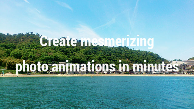 ぬるぬる動く写真が 1 分で作れるソフト「PhotoMirage」で遊ぼう