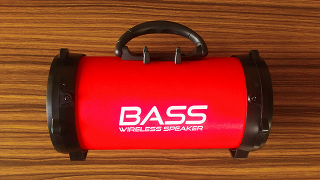 Bluetooth 対応の大音量ワイヤレススピーカー GIGA BASS を購入してみた